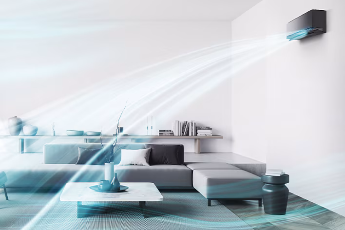 เครื่องปรับอากาศ แอลจี DUALCOOL ARTCOOL หน้ากากกระจก ระบบ Dual Inverter + Wi-Fi (IAQ · ART) รูปที่ 3