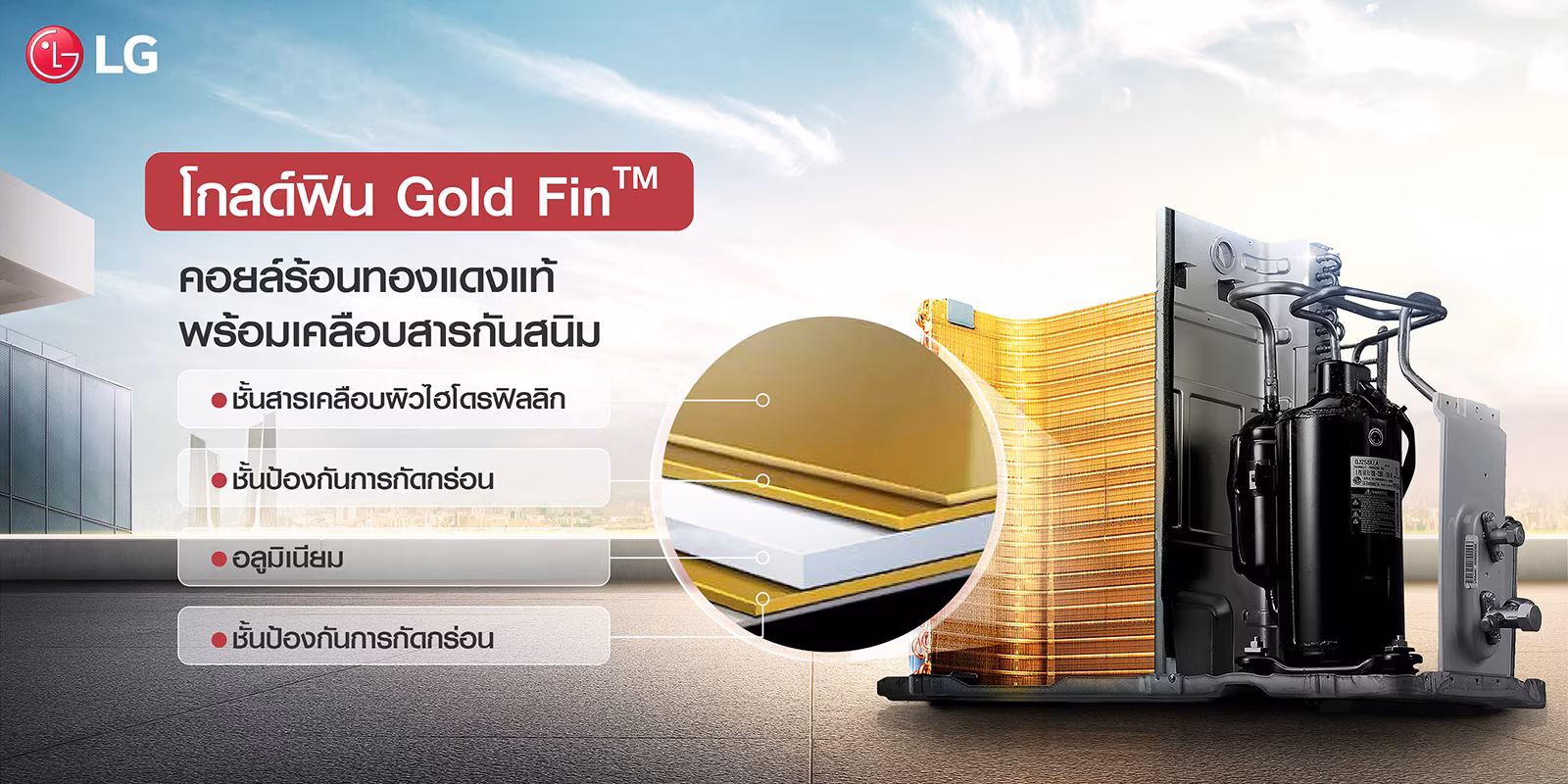 เครื่องปรับอากาศ แอลจี DUALCOOL SMART ระบบ Dual Inverter + Wi-Fi (IXY) รูปที่ 2